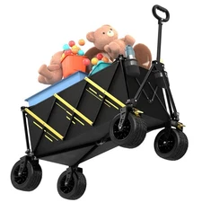 Wagon cart Foldable、Portable cart，Pets carts，with Large All