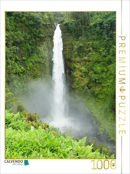 Calvendo Puzzle Akaka Falls, Kauai | 1000 Pieces, Finished Size 25.2 × 18.9 In (-image