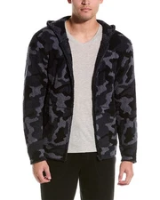 Barefoot Dreams Cozychic Camo Zip-Up Hoodie Men's