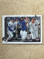 2025 Topps Bobby Witt Jr. Vladimir Guerrero Jr. Aaron Judge Batting AVG #345