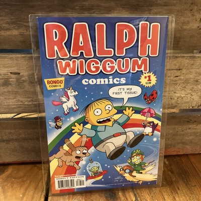 Ralph Wiggum #1 ''It's My First Tissue'' Variant Bongo 2012 Simpson Comics