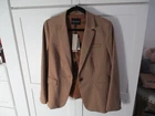 banana republic camel new nwt blazer 12 petite  Jacket Womens  12 P