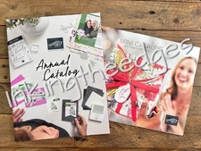 2025-2026 Stampin' Up! Annual Catalog & Idea Book + 2025 Holiday Mini Bundle NEW