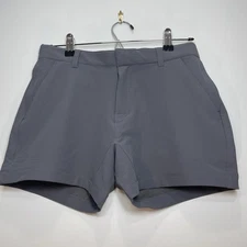 TEREN Womens Daily Driver Traveler Performance Gray Shorts Hiking Outdoor Size 2