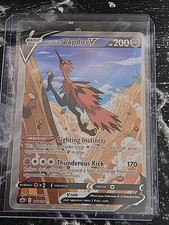 Galarian Zapdos V Alternate Full Art SWSH06: Chilling Reign 174/198 NM on eBay