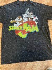 Vintage 1990 Space Jam Tshirt XL Looney Tune Squad
