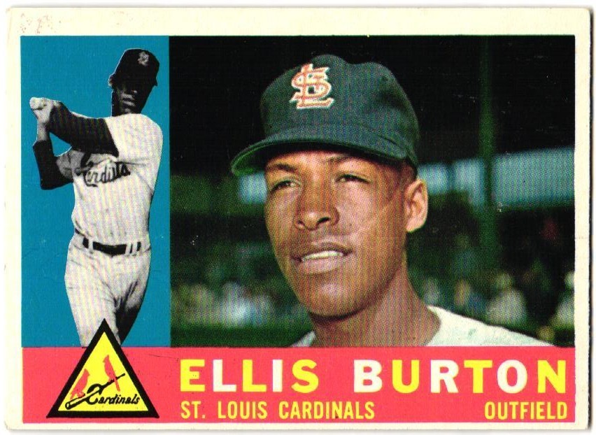 1960 Topps - Ellis Burton #446 (B) EX