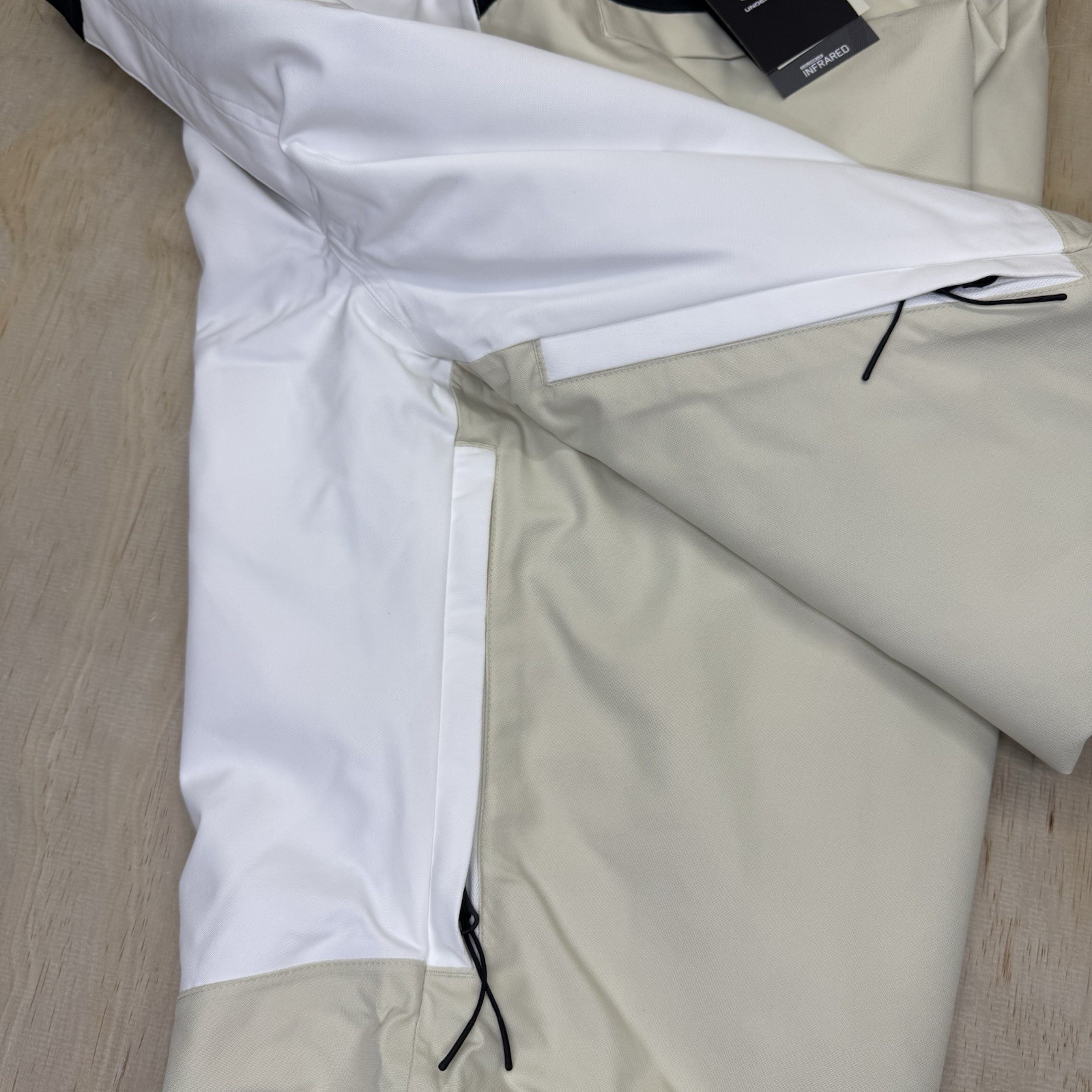 NEW Under Armour Expanse Vista Mens Ski Snow Storm Pants Silt Black White XL thumbnail 11