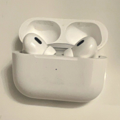 Apple AirPods Pro White Bluetooth Wireless In-Ear Earbuds w/ Charging Case