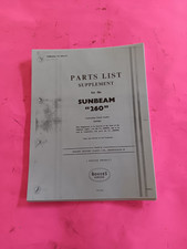 Reprint Of Sunbeam Tiger 260 Parts List Reprint Of Sunbeam Tiger 260 Parts List