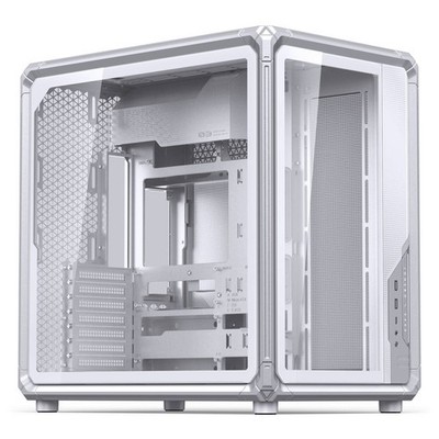 Jonsbo X400 PC-Gehäuse, Midi Tower, ATX, Tempered Glass - weiß