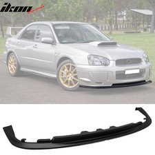 Fits 04-05 Subaru Impreza Wrx Sti V-limited Style Front Bumper Lip Spoiler Pp