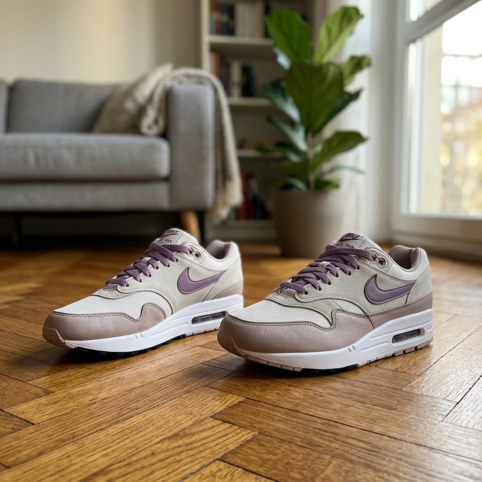 Nike AIR MAX 1 SC Light Bone/Violet Fantome/Poussiere VLT FB9660-002 EU 44 - Photo 1/4