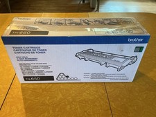 Brother TN-660 Genuine OEM High Yield Black Toner Cartridge NEW Open Box