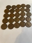 Roll 1939 D Lincoln Wheat Cents Penny in Good or Better Condition 50 Coins