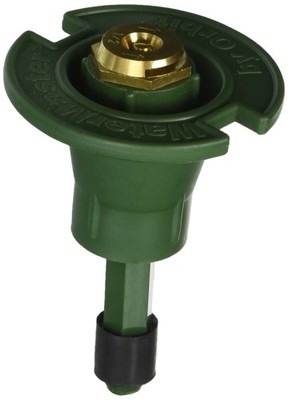 5-Pack Orbit 54028 Plastic Pop-Up Flush Head Sprinkler with Brass Half green 