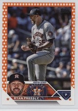 2023 Topps Complete Set Fanatics Exclusive Orange Star /99 Ryan Pressly #228 0c4