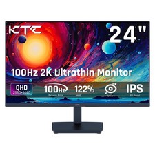 KTC H24T27 24" 2K QHD Computer PC Monitor 100Hz Anti-Blue for Gaming Office Work