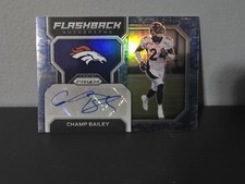 2022 prizm champ bailey Flashback Auto /25