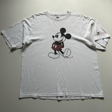 Vintage Mickey Mouse T-Shirt Sz XL Disney Rewards Visa Cards Chase Bank Jerzees