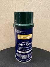 Meltonian Nu-Life Dark Green 631 Color Spray 4.5 Ounces Vinyl Plastic Leather