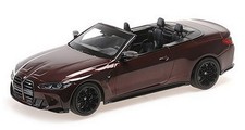 Minichamps BMW M4 Cabriolet G83 2021 Red Metal 1:18 155021032