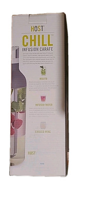 HOST CHILL Infusion Carafe Pitcher by Wine Healthy Natural Fruit Drink 750 ml