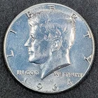 1964 Kennedy Half Dollar, 90% Silver