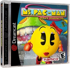 MS. PAC-MAN MAZE MADNESS - Sega Dreamcast RESURFACED AND TESTED