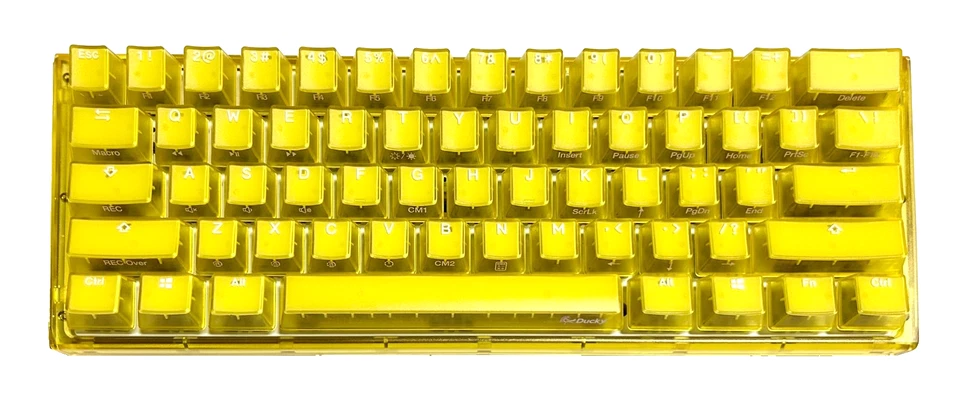 Ducky x FaZe Clan One 3 Mini Aura Yellow FaZe Limited Edition Keyboard - Image 3 of 4