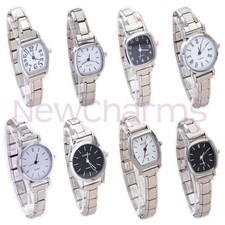 Stainless Steel Italian Charm Watch Jewelry - 9mm Charm Bracelet Watch Designs