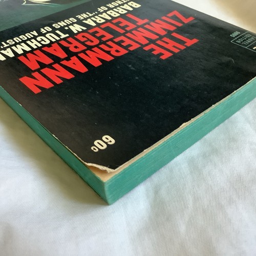 The Zimmermann Telegram by Barbara W. Tuchman - 1965 First PB Printing - VG+!! - Picture 6 of 6