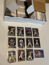 1,000+ Athletics Bowman Topps RC VET 1st LOT Chrome Base Refractors