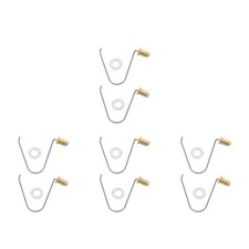 Robuste Legierung Kinder Roller Schubstange Höhenverstellung Verriegelungsstift Gold Farbe