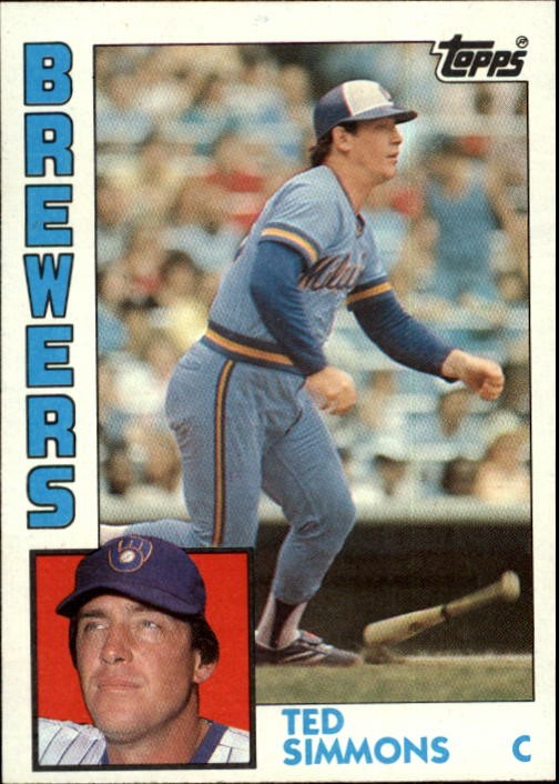 1984 Topps #630 Ted Simmons - BB
