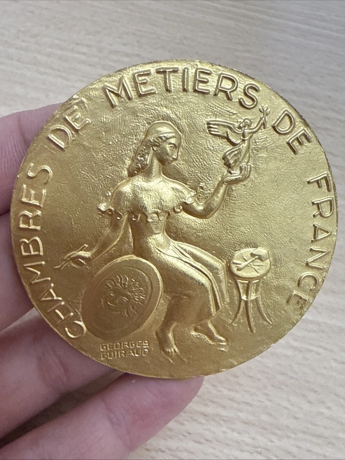 Médaille Chambres De Métiers De France L’artisanat Français Reconnaissant Br