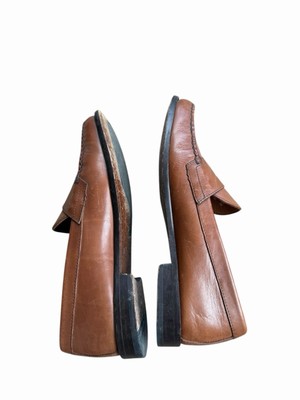 G. H. Bass Mens Weejuns Leather Penny Loafers Brown Leather  display picture 1