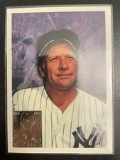 1996 Topps Mickey Mantle Commemorative Issue Card, New York Yankees #7