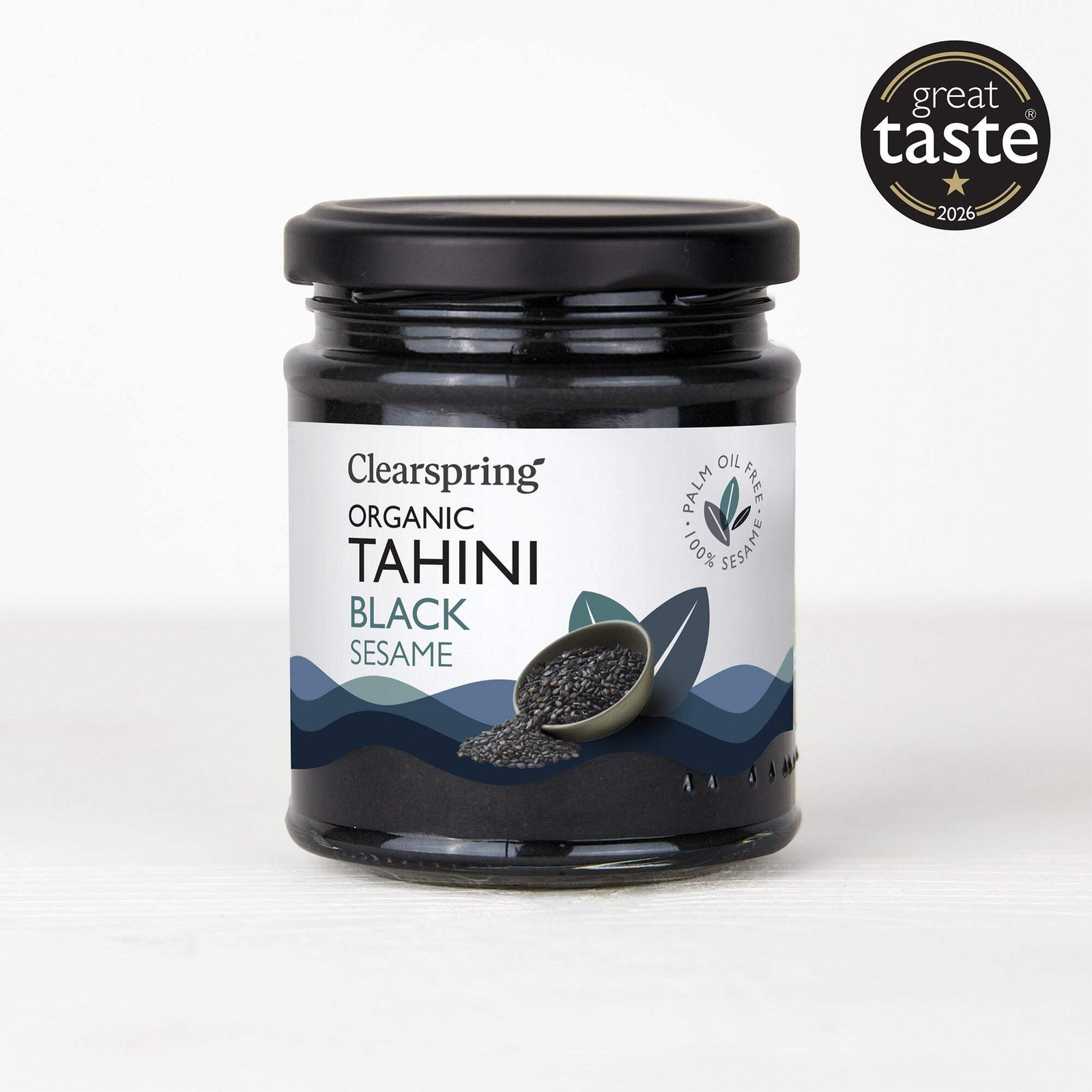 Clearspring Organic Tahini - Black Sesame 170g