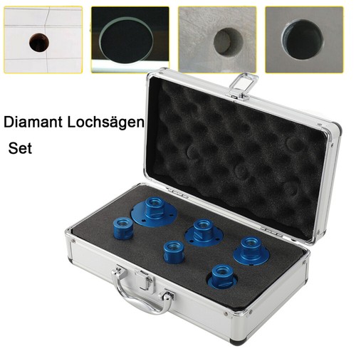 6 tlg Diamant Fliesenbohrer Lochsäge Set M14 Fliesen-Bohrer 20/25/42/50/55/68mm - Bild 5 von 12