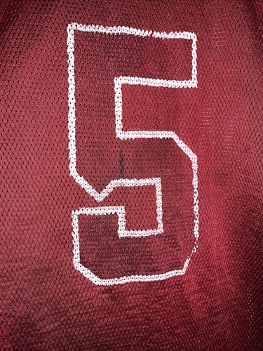Vintage RAZORBACKS / STARTER  Mesh #5 Football  Jersey Size XL - Picture 11 of 11