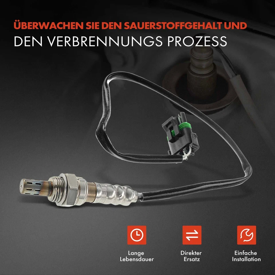 Sonda lambda sonda di regolazione prima catalizzatore per Renault 19 I II B/C53 21 Clio I Espace II - Immagine 3 di 4