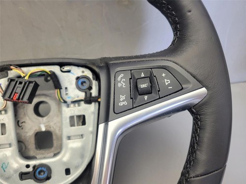 OEM 2014-2017 Buick Verano Black Leather Steering Wheel Audio Pre Crash & Cruise - Picture 3 of 13