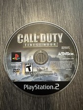 Call of Duty: Finest Hour (Sony PlayStation 2, 2004) Disc Only
