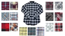 Redhead Flannel Shirt, Men's Long Sleeve Brushed Button Up, Regular Fit