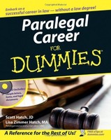 Paralegal Career For Dummies By Scott Hatch, (paperback), For Dummies , New, Fre on sale Paralegal Career For Dummies By Scott Hatch, (paperback), For Dummies , New, Fre on sale