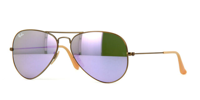 ray ban aviator bronze copper