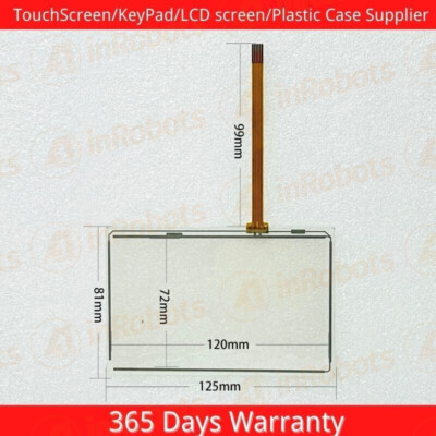 Touch Screen Panel Glass Digitizer For 4PPC30.043F-21B + Overlay Film