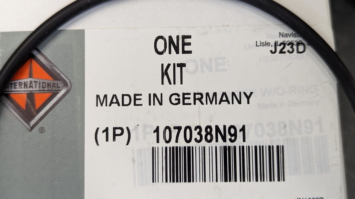 107038N91 International Kit Oil Filter 2905992-1 With O-Ring 