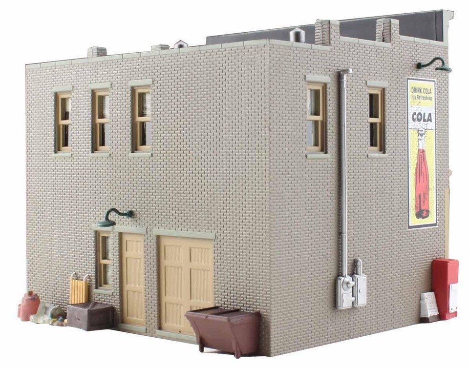 HO Scale Lubener's General Store - Woodland Scenics Built-Ready Model Building With LED Lighting